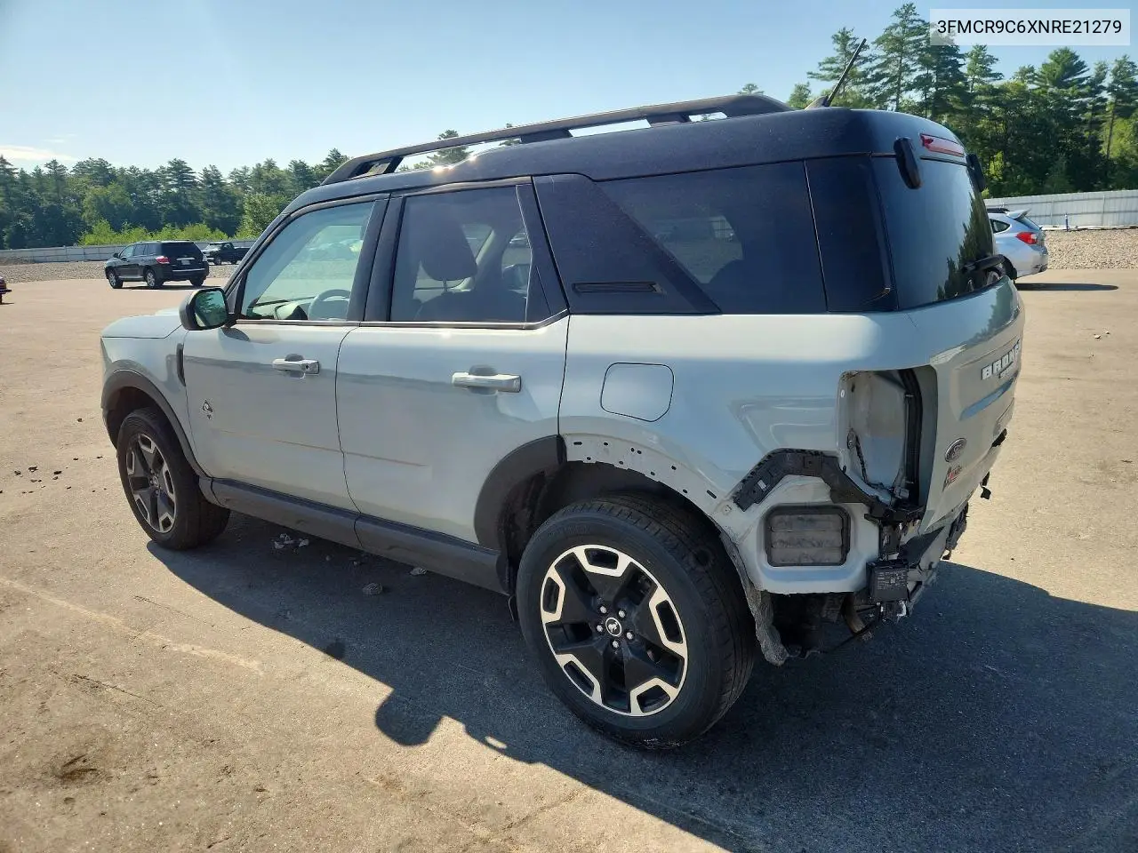 2022 Ford Bronco Sport Outer Banks VIN: 3FMCR9C6XNRE21279 Lot: 61135086