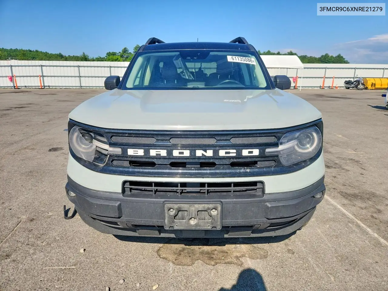 2022 Ford Bronco Sport Outer Banks VIN: 3FMCR9C6XNRE21279 Lot: 61135086