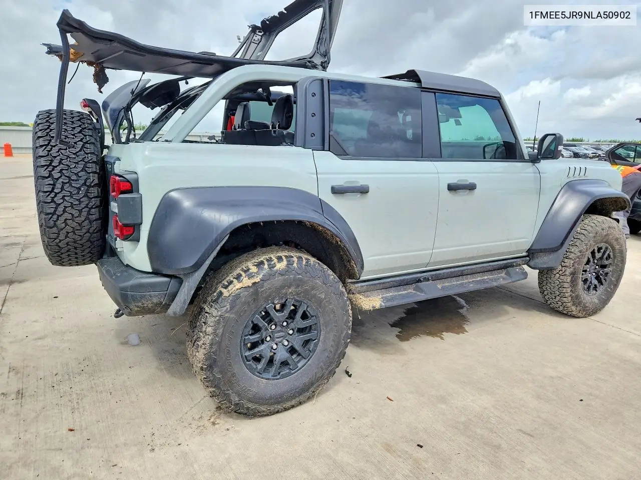 2022 Ford Bronco Raptor VIN: 1FMEE5JR9NLA50902 Lot: 61289076