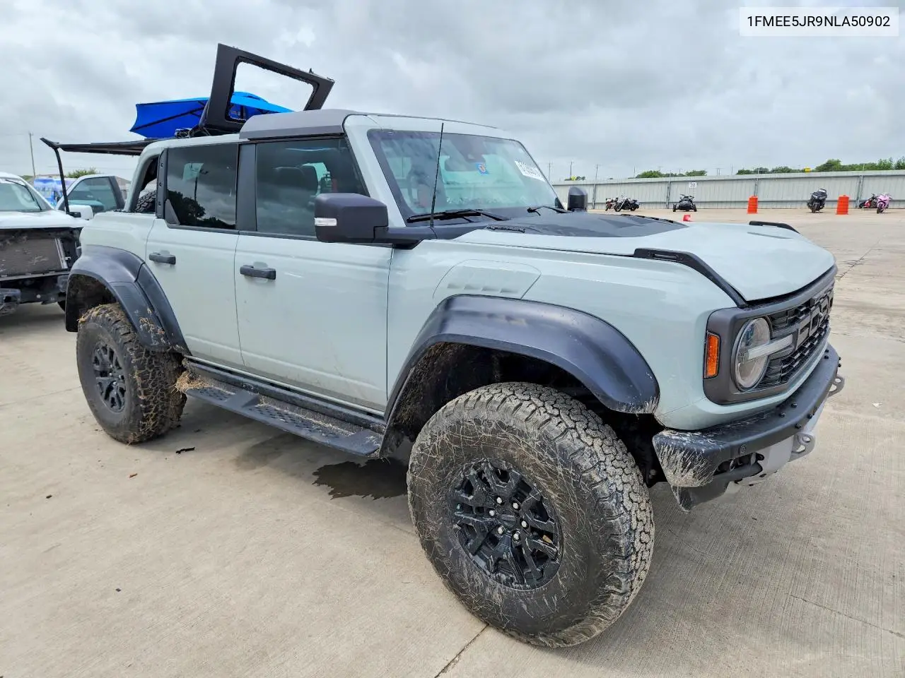 2022 Ford Bronco Raptor VIN: 1FMEE5JR9NLA50902 Lot: 61289076