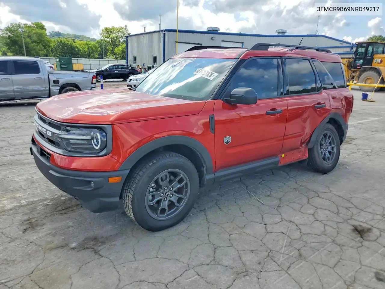 2022 Ford Bronco Sport Big Bend VIN: 3FMCR9B69NRD49217 Lot: 61440106