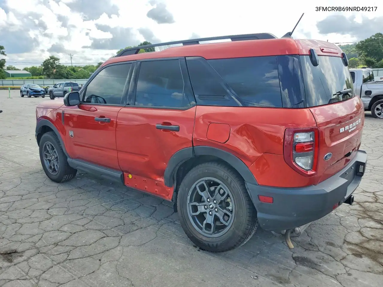 2022 Ford Bronco Sport Big Bend VIN: 3FMCR9B69NRD49217 Lot: 61440106