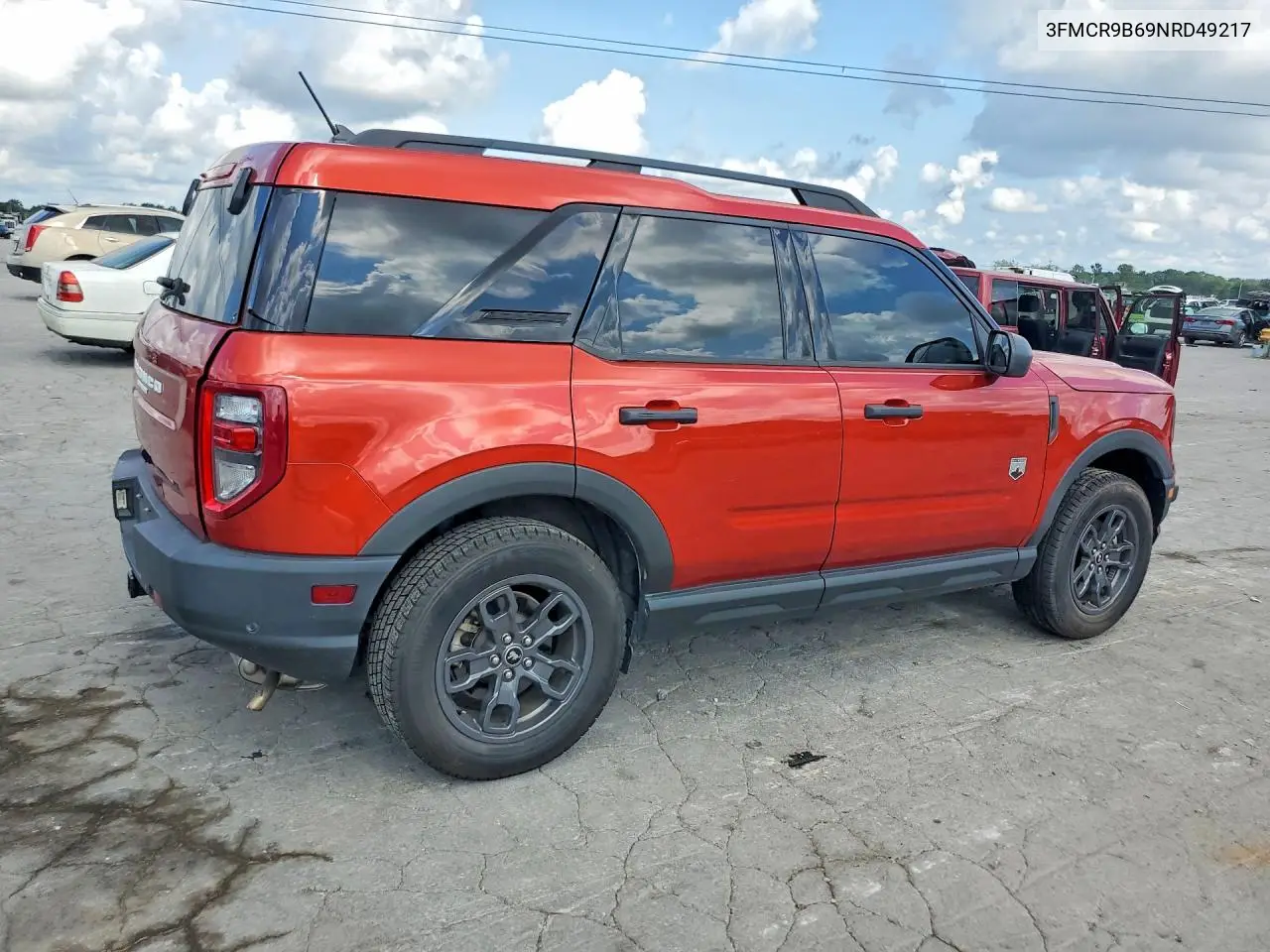 2022 Ford Bronco Sport Big Bend VIN: 3FMCR9B69NRD49217 Lot: 61440106