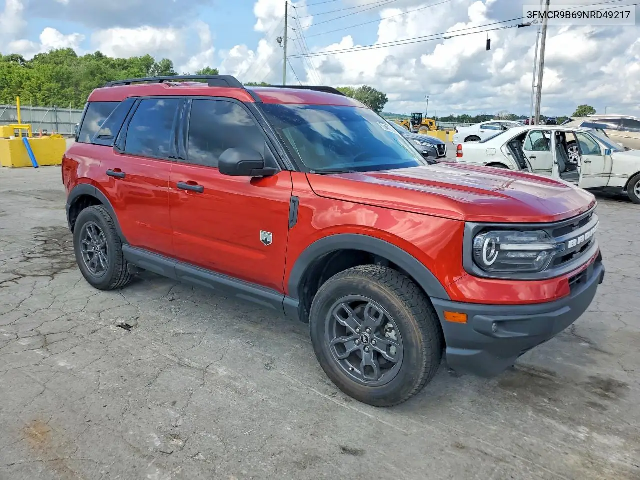 2022 Ford Bronco Sport Big Bend VIN: 3FMCR9B69NRD49217 Lot: 61440106