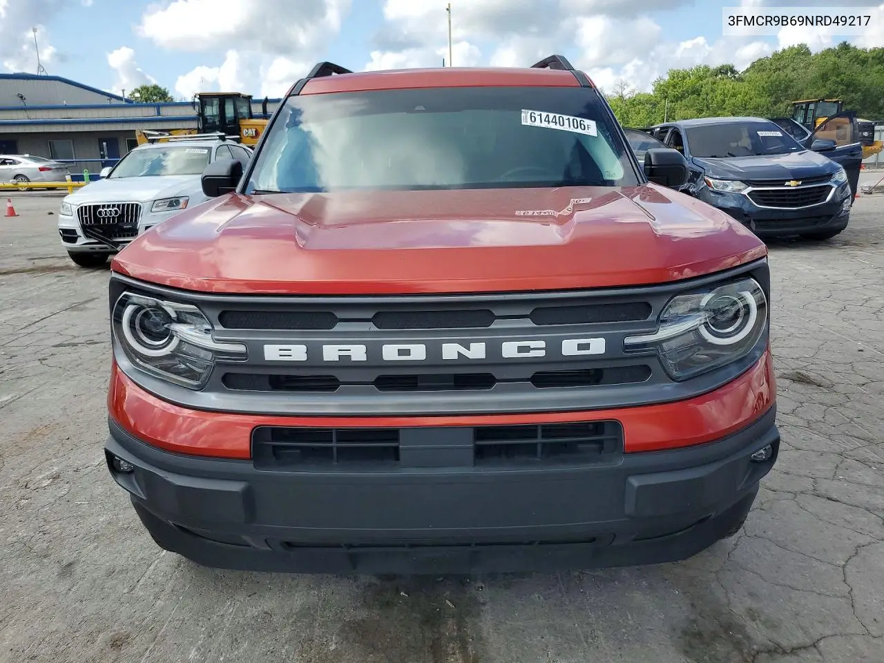 2022 Ford Bronco Sport Big Bend VIN: 3FMCR9B69NRD49217 Lot: 61440106