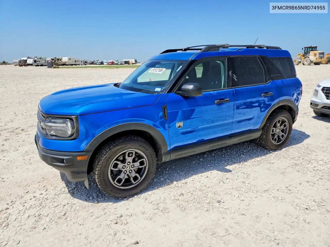 2022 Ford Bronco Sport Big Bend VIN: 3FMCR9B65NRD74955 Lot: 61512196