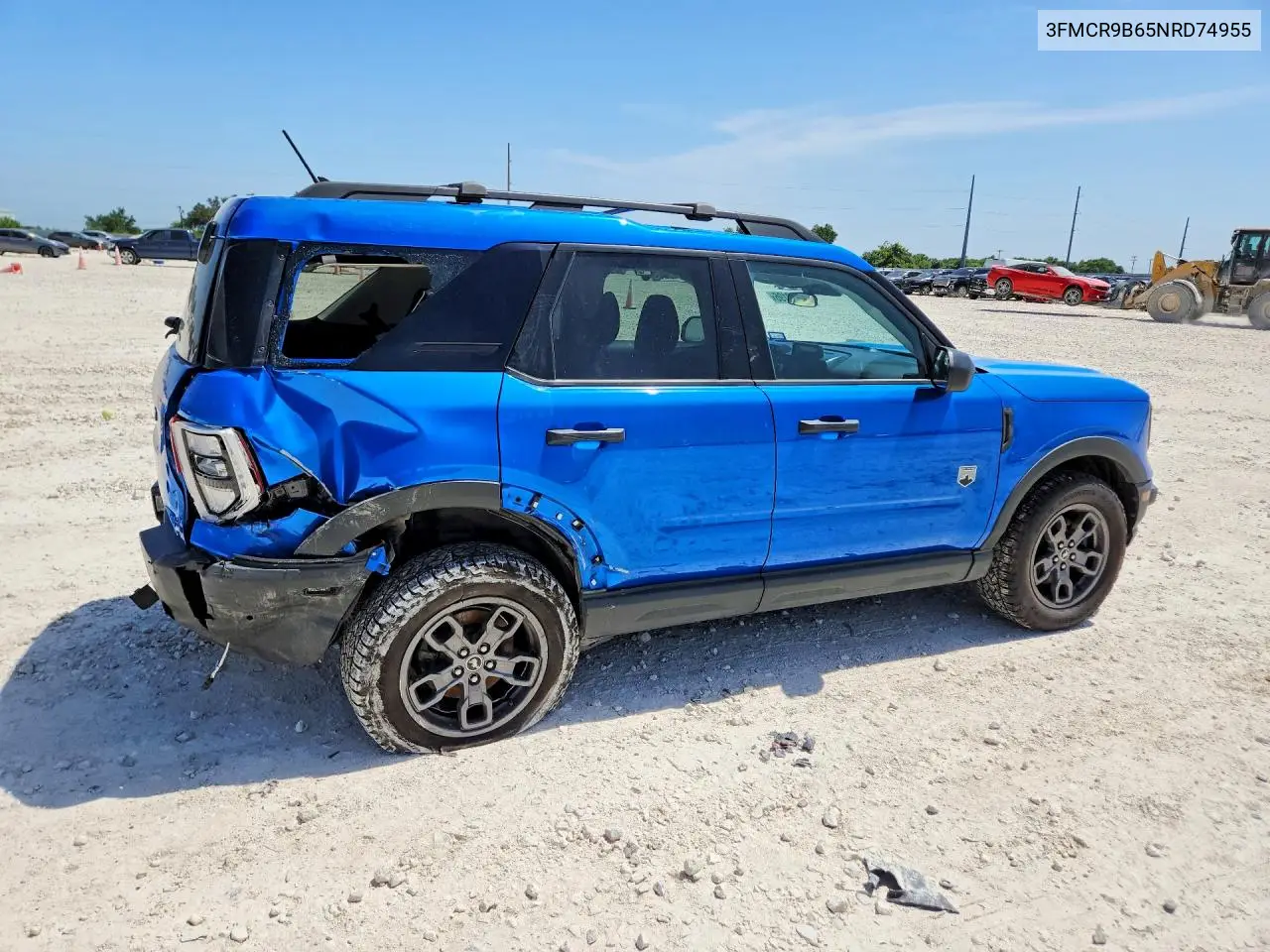 2022 Ford Bronco Sport Big Bend VIN: 3FMCR9B65NRD74955 Lot: 61512196