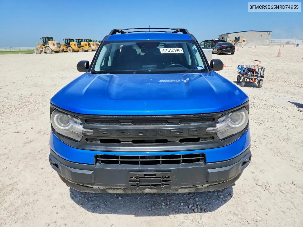 2022 Ford Bronco Sport Big Bend VIN: 3FMCR9B65NRD74955 Lot: 61512196