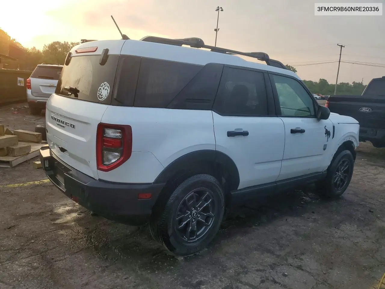 2022 Ford Bronco Sport Big Bend VIN: 3FMCR9B60NRE20336 Lot: 61558326