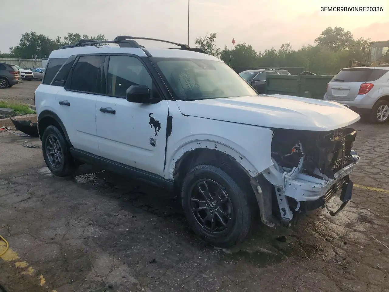 2022 Ford Bronco Sport Big Bend VIN: 3FMCR9B60NRE20336 Lot: 61558326