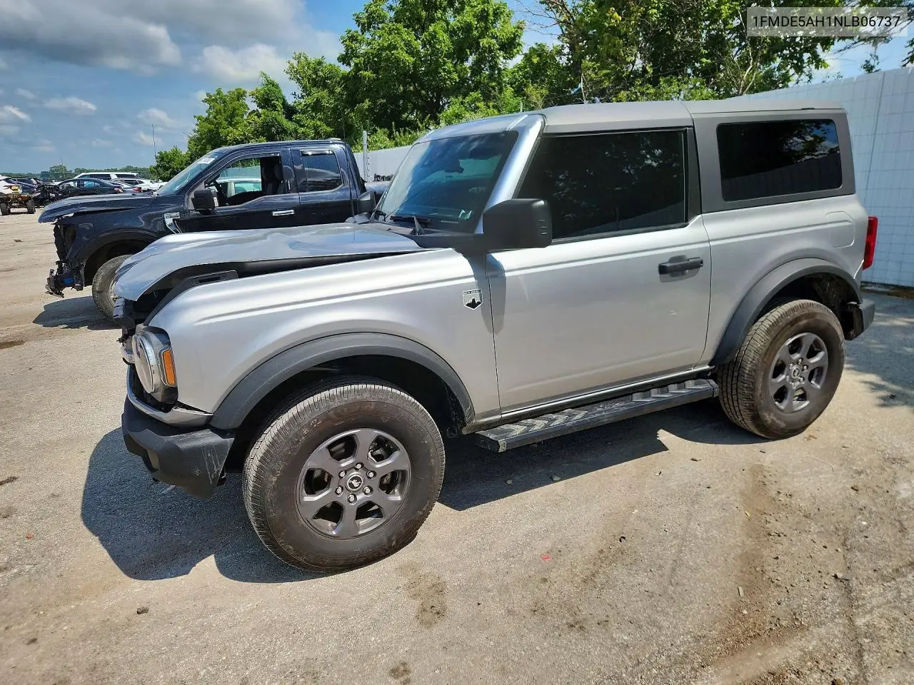 2022 Ford Bronco Base VIN: 1FMDE5AH1NLB06737 Lot: 61885346