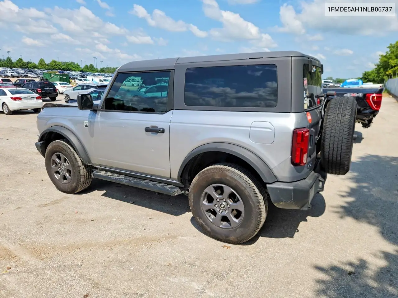 2022 Ford Bronco Base VIN: 1FMDE5AH1NLB06737 Lot: 61885346
