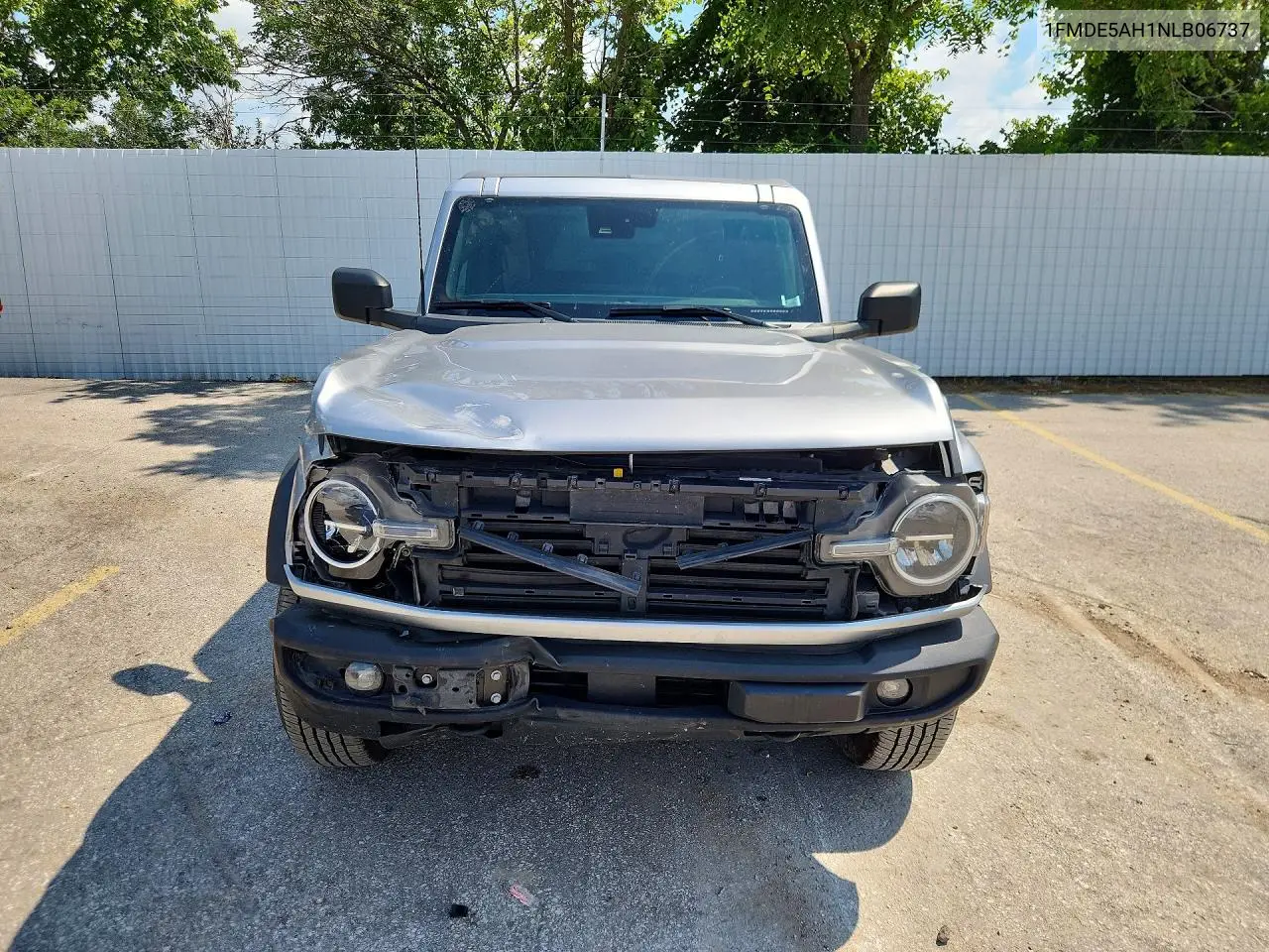 2022 Ford Bronco Base VIN: 1FMDE5AH1NLB06737 Lot: 61885346