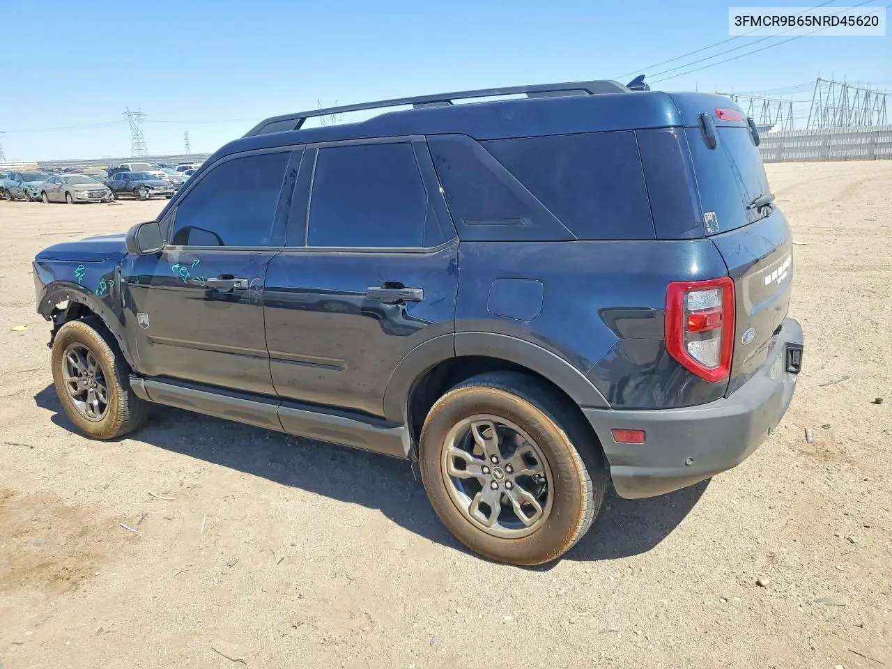 2022 Ford Bronco Sport Big Bend VIN: 3FMCR9B65NRD45620 Lot: 85607665