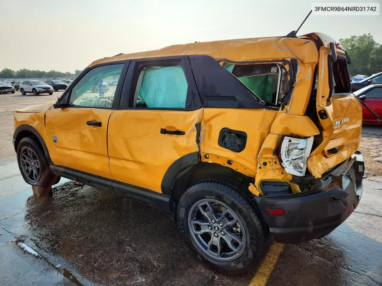 2022 Ford Bronco Sport Big Bend VIN: 3FMCR9B64NRD31742 Lot: 85791805