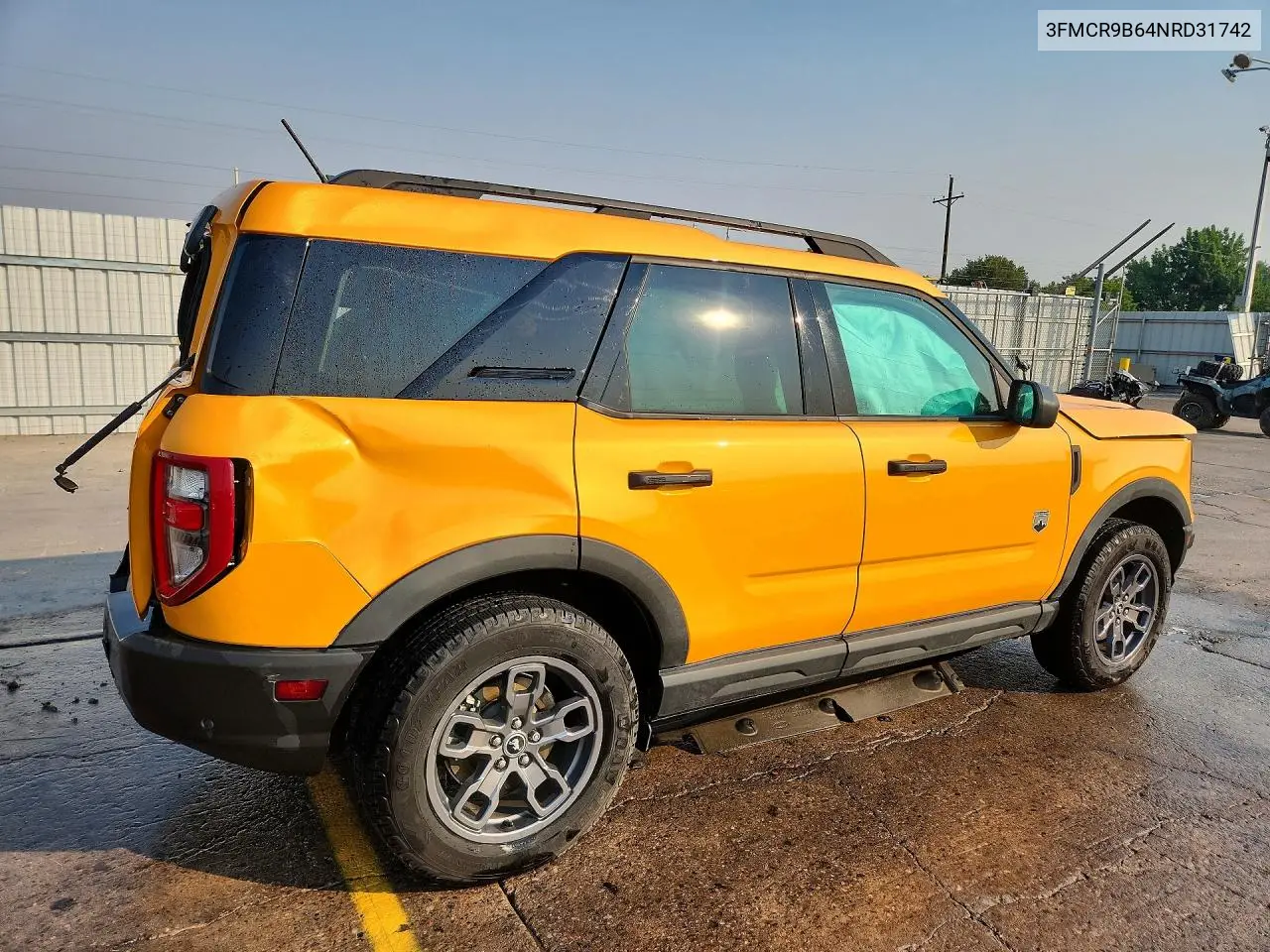 2022 Ford Bronco Sport Big Bend VIN: 3FMCR9B64NRD31742 Lot: 85791805