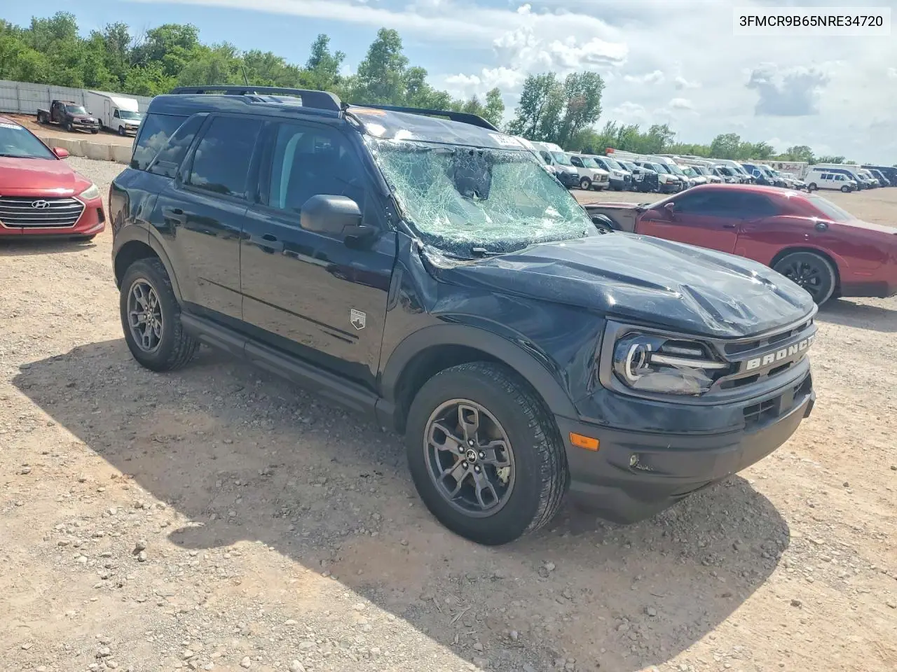 2022 Ford Bronco Sport Big Bend VIN: 3FMCR9B65NRE34720 Lot: 85973675