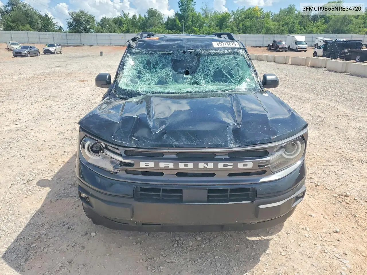 2022 Ford Bronco Sport Big Bend VIN: 3FMCR9B65NRE34720 Lot: 85973675