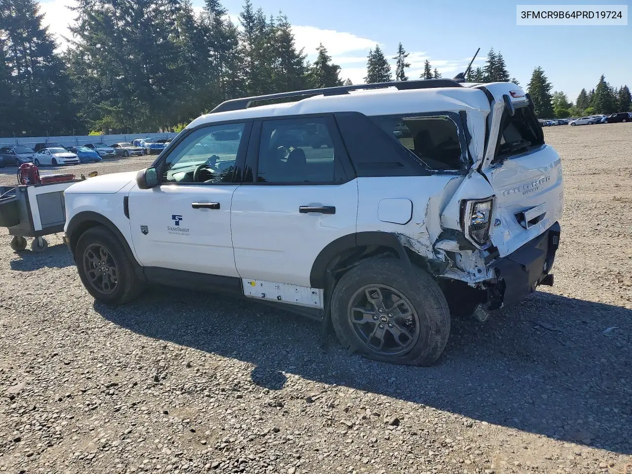 2023 Ford Bronco Sport Big Bend VIN: 3FMCR9B64PRD19724 Lot: 54911726