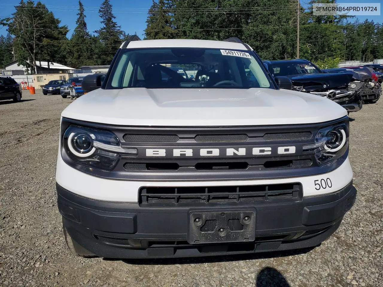 2023 Ford Bronco Sport Big Bend VIN: 3FMCR9B64PRD19724 Lot: 54911726