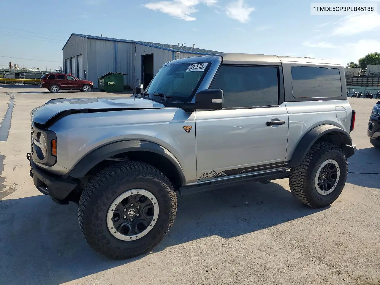 2023 Ford Bronco Base, Big Bend, Black Diamond, Outer Banks VIN: 1FMDE5CP3PLB45188 Lot: 54975206