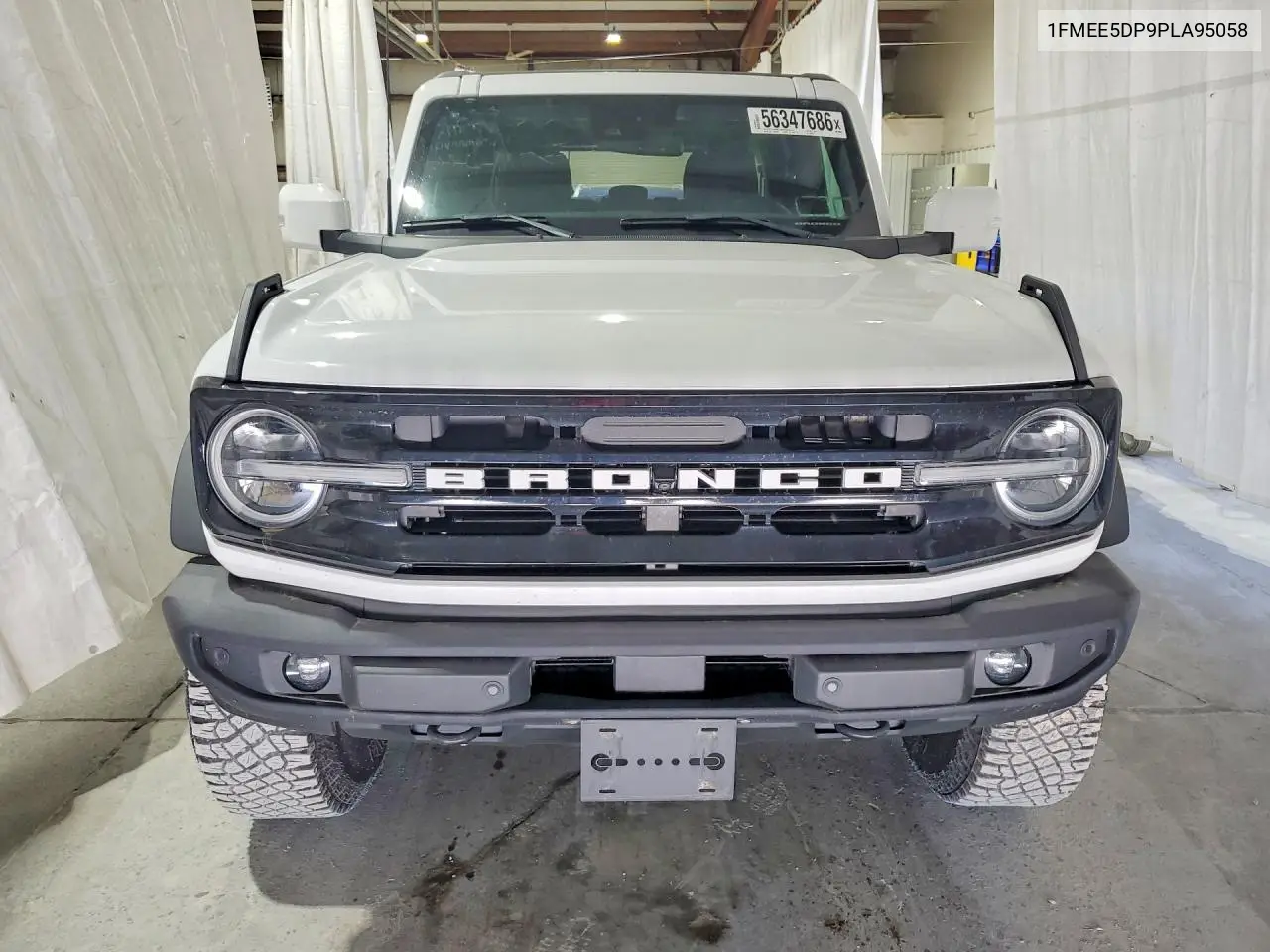 2023 Ford Bronco Base VIN: 1FMEE5DP9PLA95058 Lot: 56347686