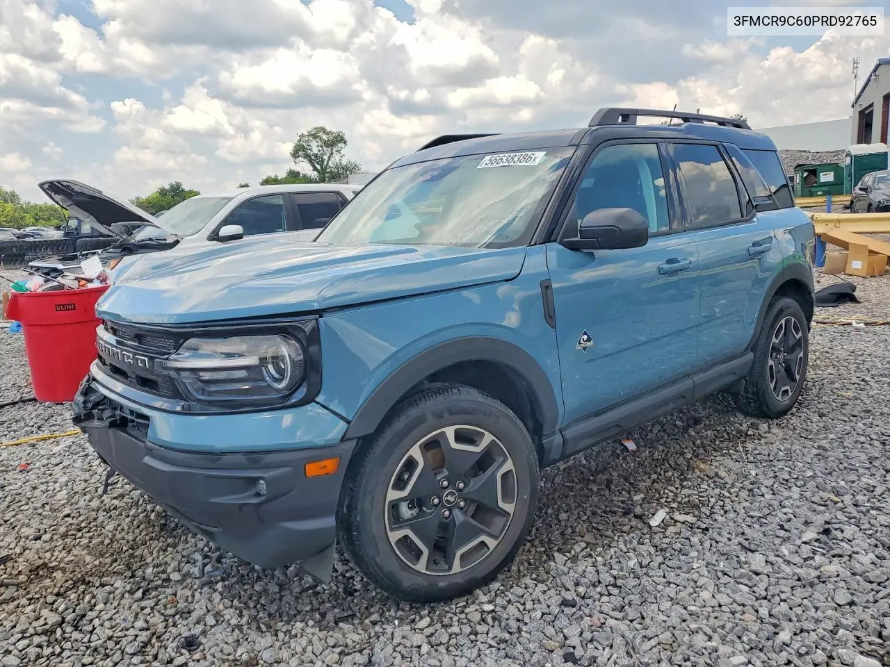 2023 Ford Bronco Sport Outer Banks VIN: 3FMCR9C60PRD92765 Lot: 56638386