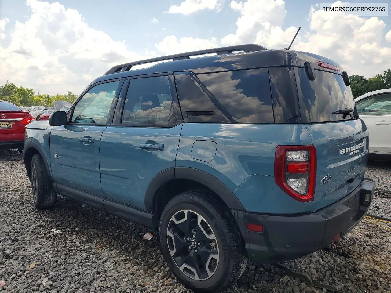 2023 Ford Bronco Sport Outer Banks VIN: 3FMCR9C60PRD92765 Lot: 56638386