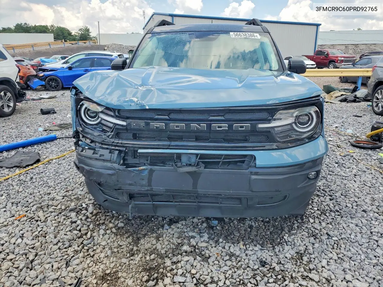 2023 Ford Bronco Sport Outer Banks VIN: 3FMCR9C60PRD92765 Lot: 56638386