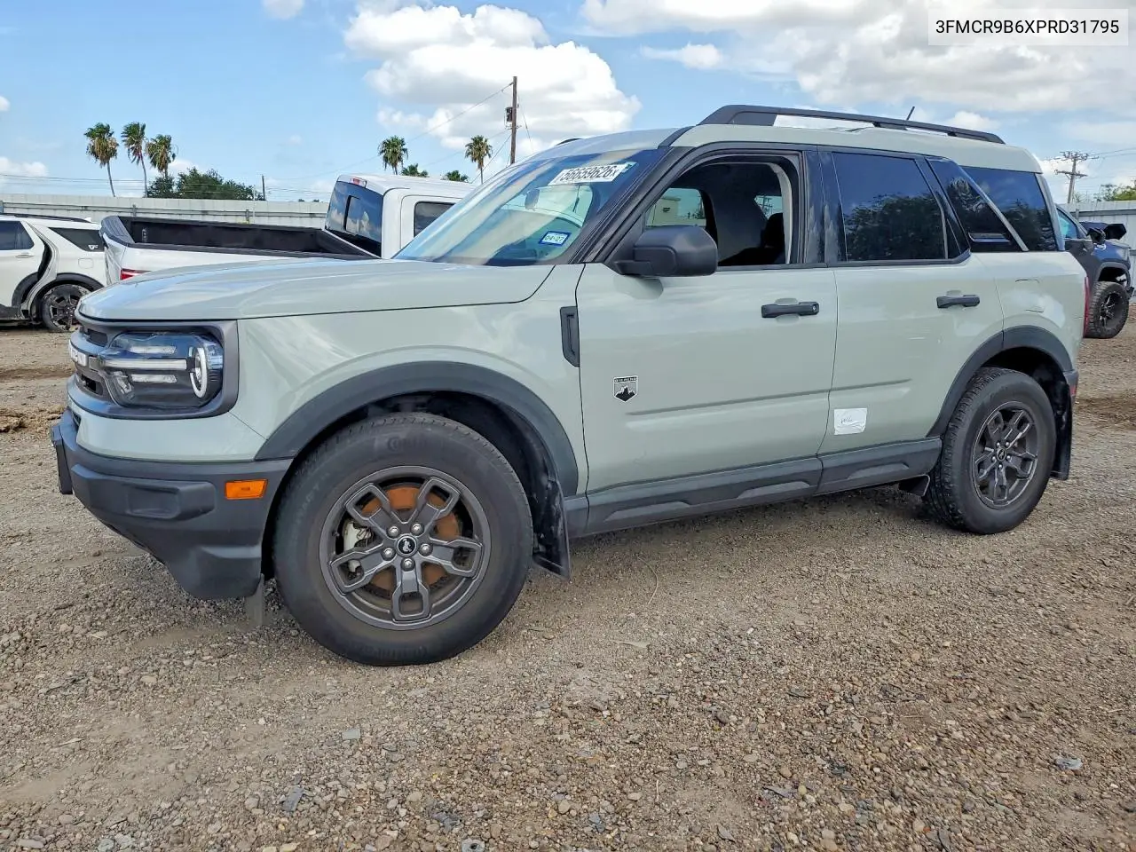 2023 Ford Bronco Sport Big Bend VIN: 3FMCR9B6XPRD31795 Lot: 56659626