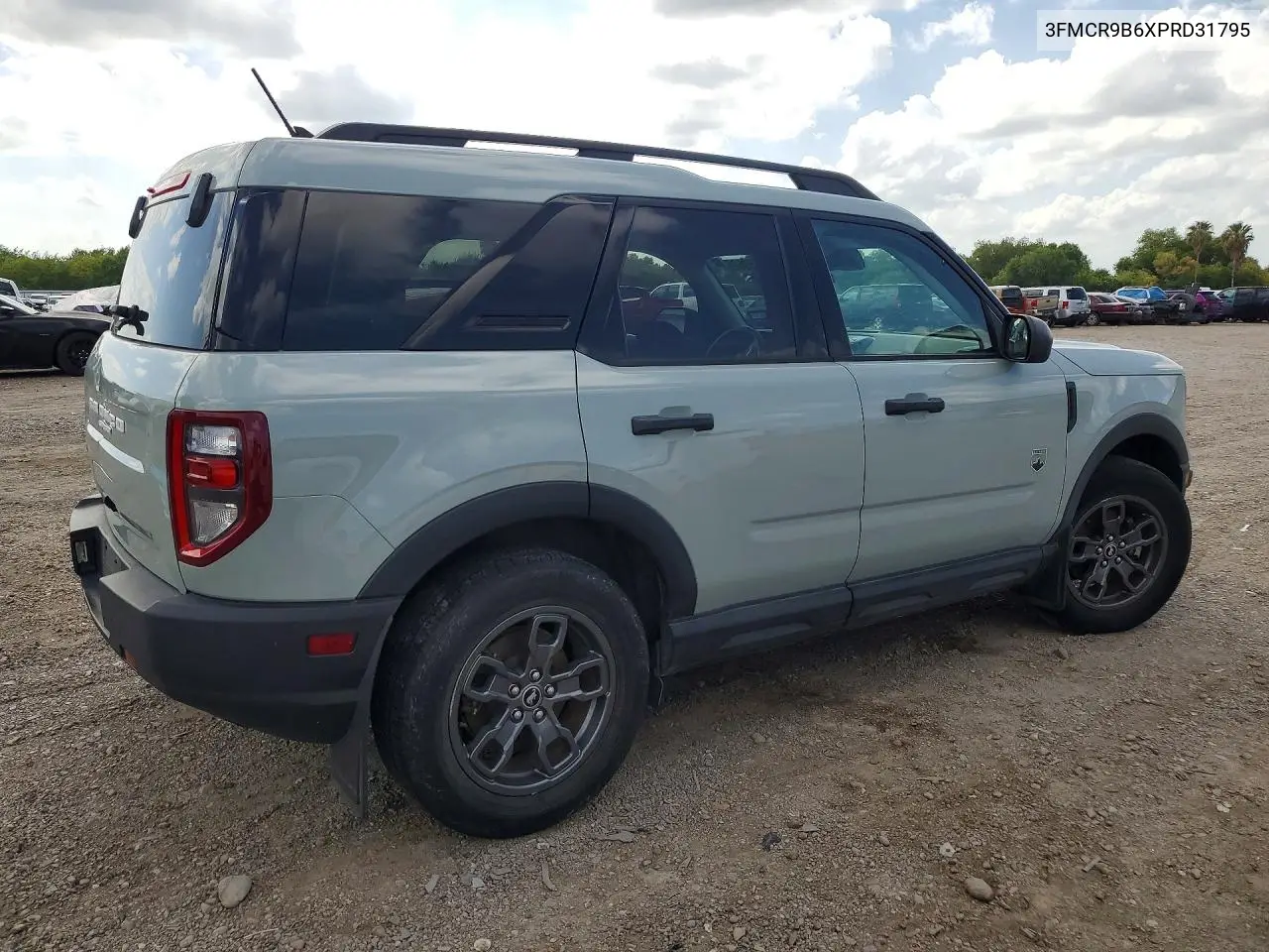 2023 Ford Bronco Sport Big Bend VIN: 3FMCR9B6XPRD31795 Lot: 56659626