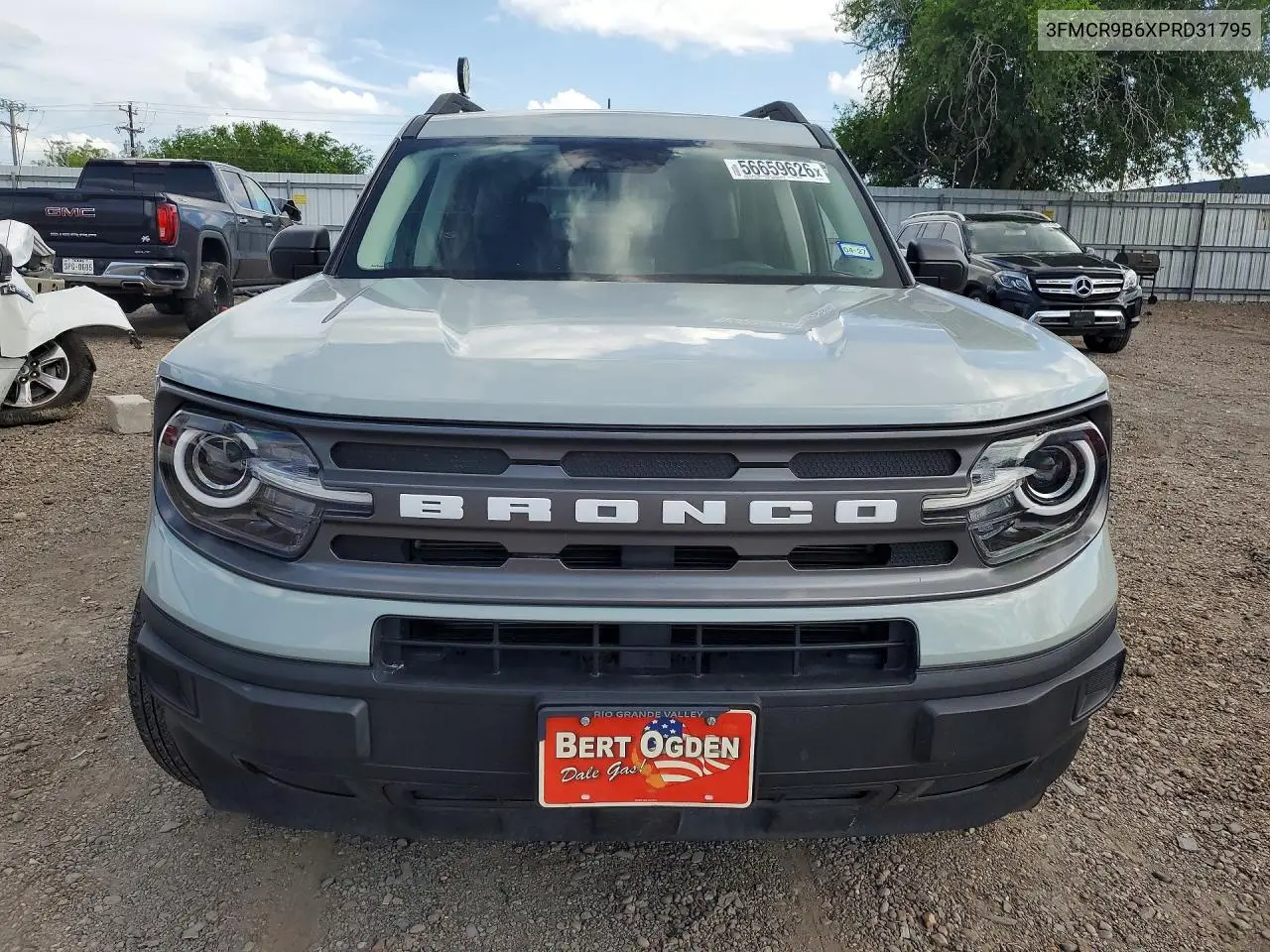 2023 Ford Bronco Sport Big Bend VIN: 3FMCR9B6XPRD31795 Lot: 56659626