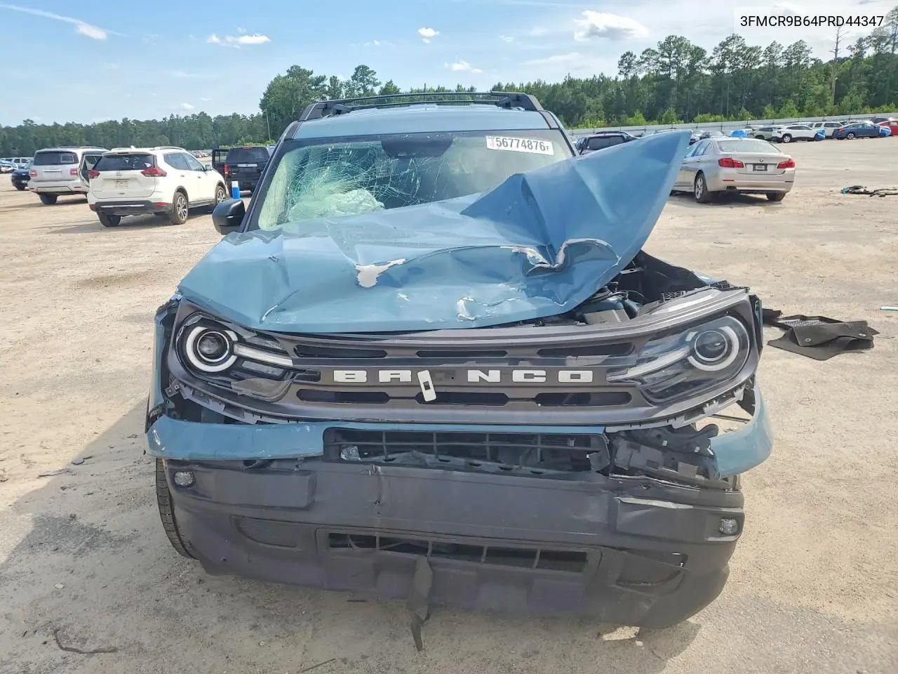2023 Ford Bronco Sport Big Bend VIN: 3FMCR9B64PRD44347 Lot: 56774876