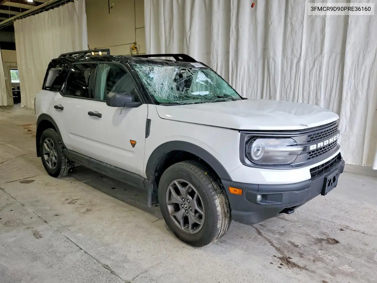 2023 Ford Bronco Sport Badlands VIN: 3FMCR9D90PRE36160 Lot: 56840796