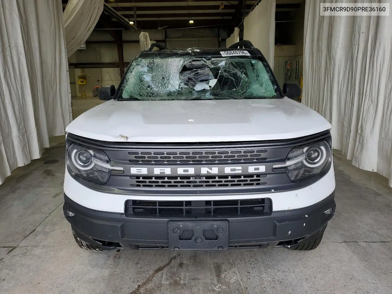 2023 Ford Bronco Sport Badlands VIN: 3FMCR9D90PRE36160 Lot: 56840796