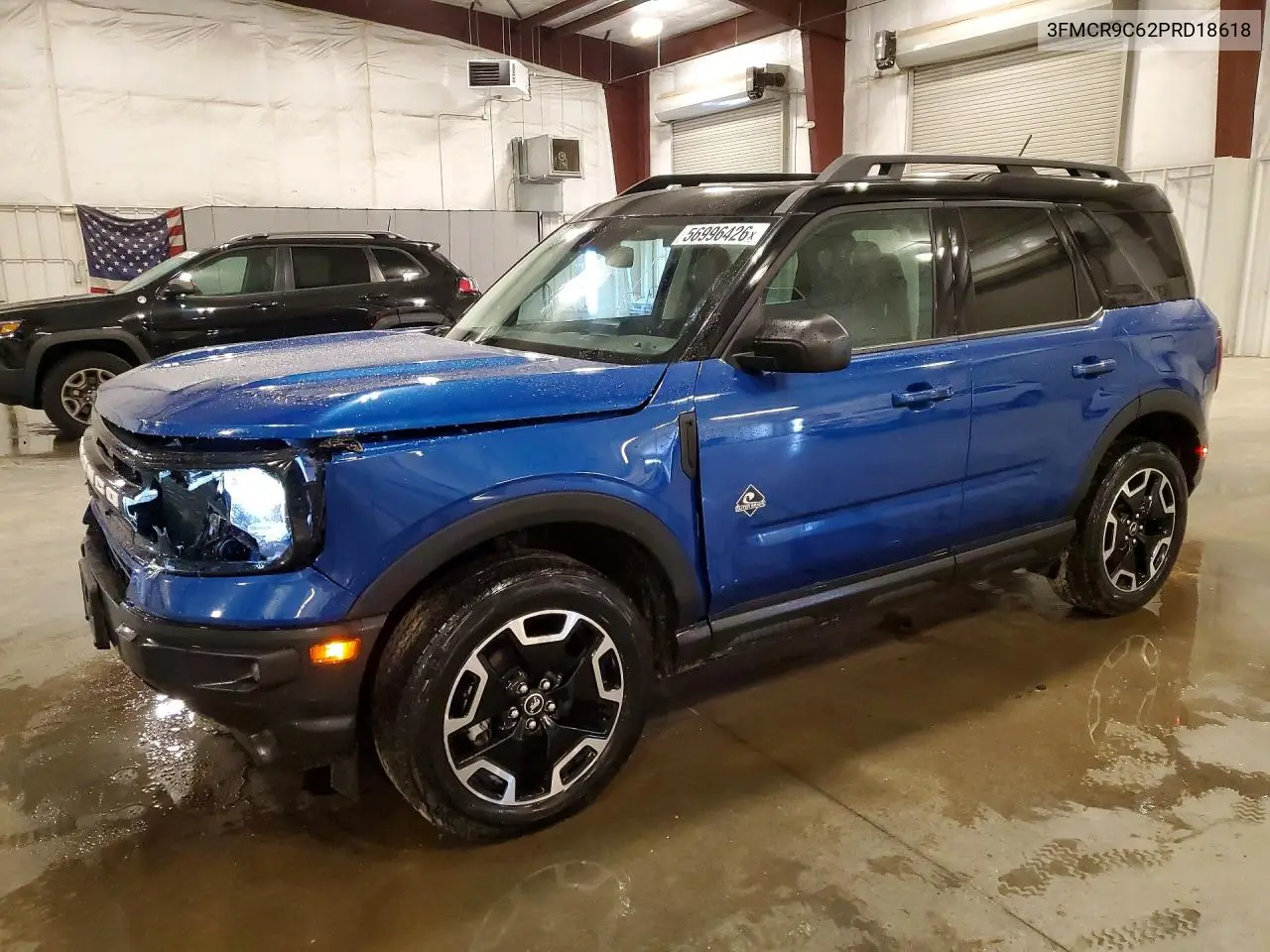 2023 Ford Bronco Sport Outer Banks VIN: 3FMCR9C62PRD18618 Lot: 56996426