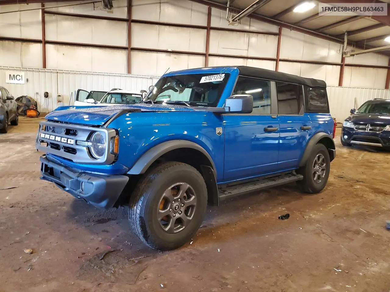 2023 Ford Bronco Base VIN: 1FMDE5BH9PLB63463 Lot: 57021376