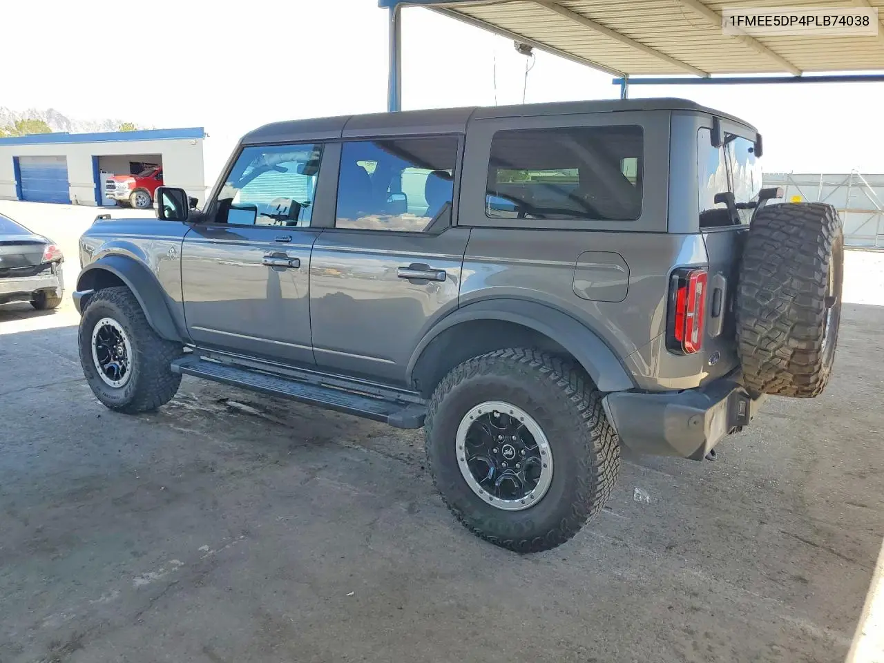 2023 Ford Bronco Base VIN: 1FMEE5DP4PLB74038 Lot: 57270346
