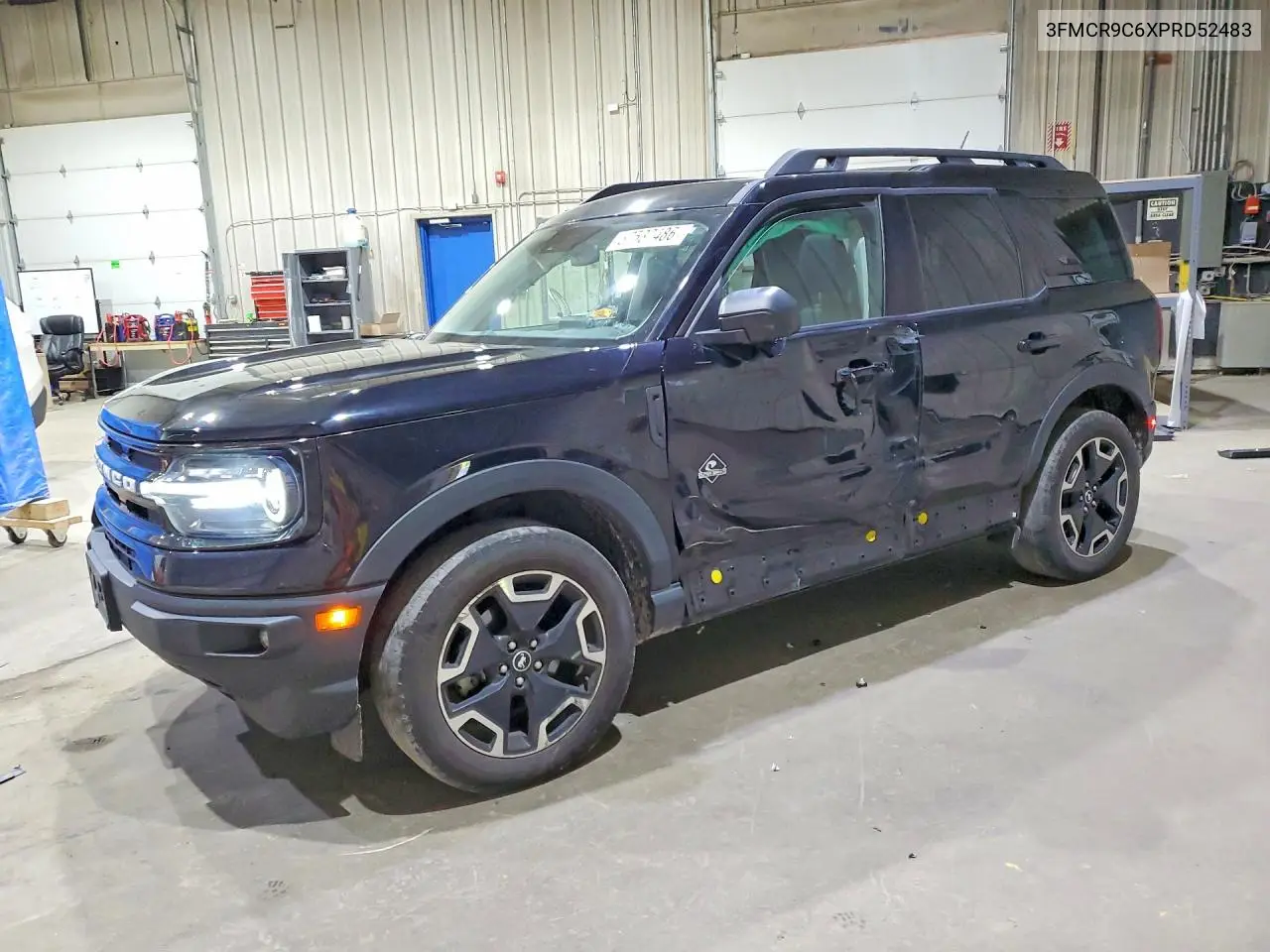 2023 Ford Bronco Sport Outer Banks VIN: 3FMCR9C6XPRD52483 Lot: 57537486
