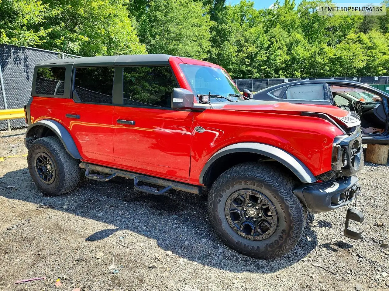 2023 Ford Bronco Base VIN: 1FMEE5DP5PLB96159 Lot: 57696486