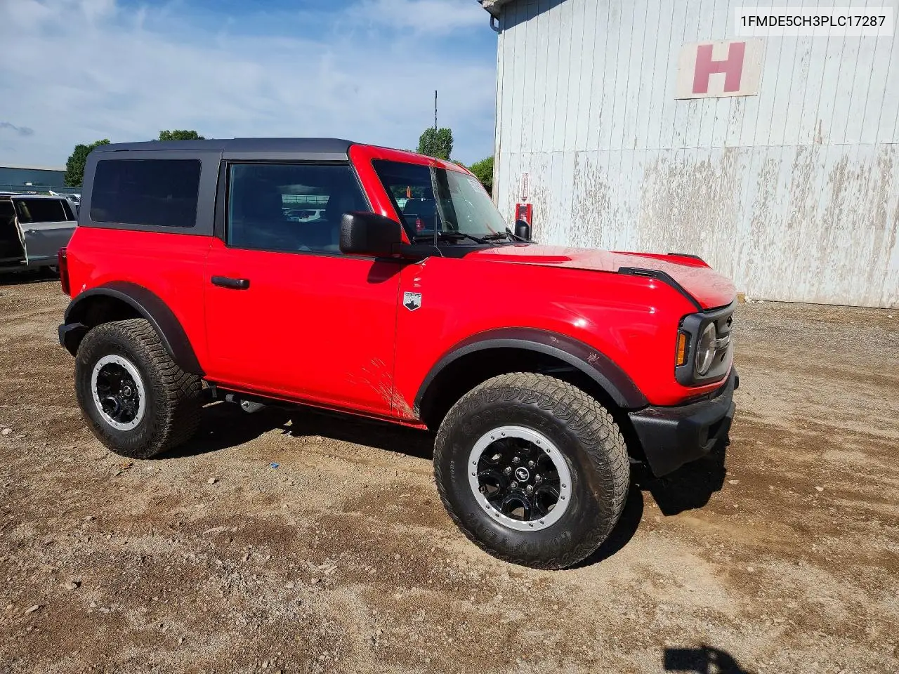 2023 Ford Bronco Base VIN: 1FMDE5CH3PLC17287 Lot: 57703056