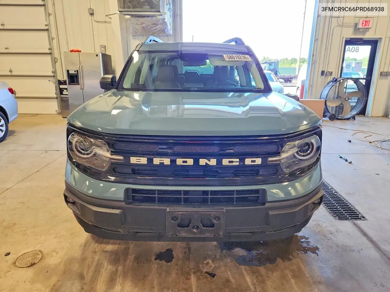 2023 Ford Bronco Sport Outer Banks VIN: 3FMCR9C66PRD68938 Lot: 58019236