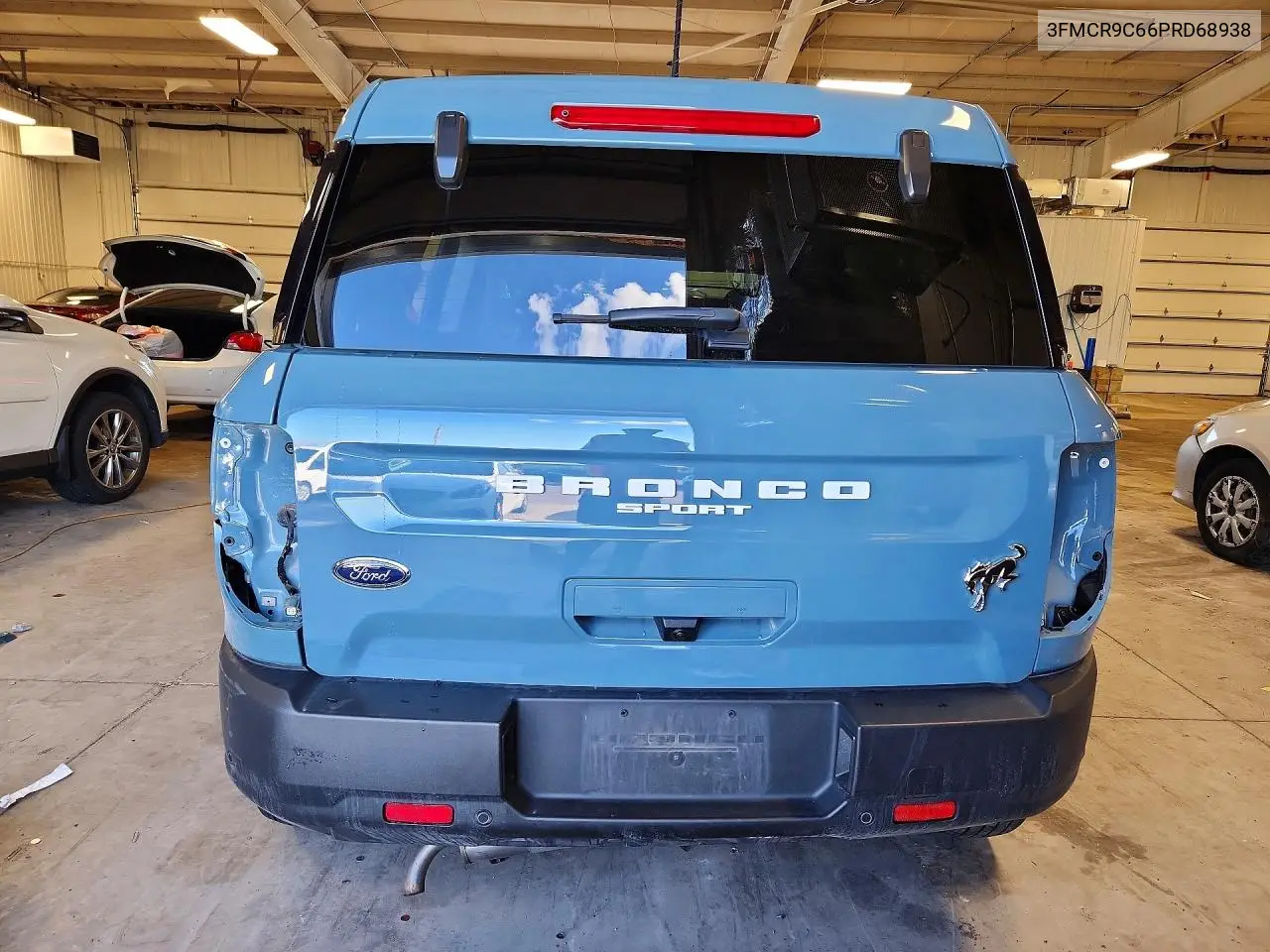 2023 Ford Bronco Sport Outer Banks VIN: 3FMCR9C66PRD68938 Lot: 58019236