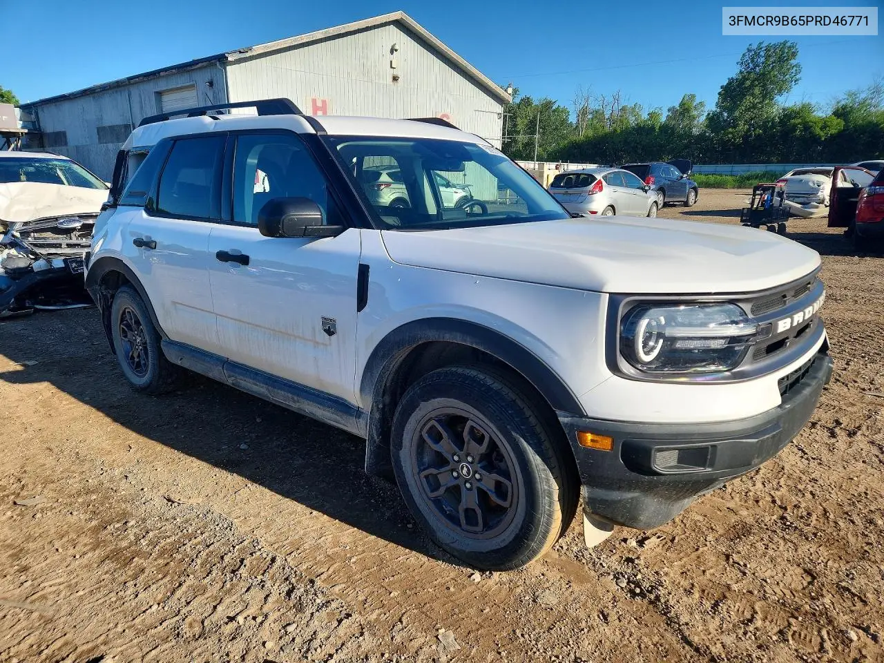 2023 Ford Bronco Sport Big Bend VIN: 3FMCR9B65PRD46771 Lot: 58057256