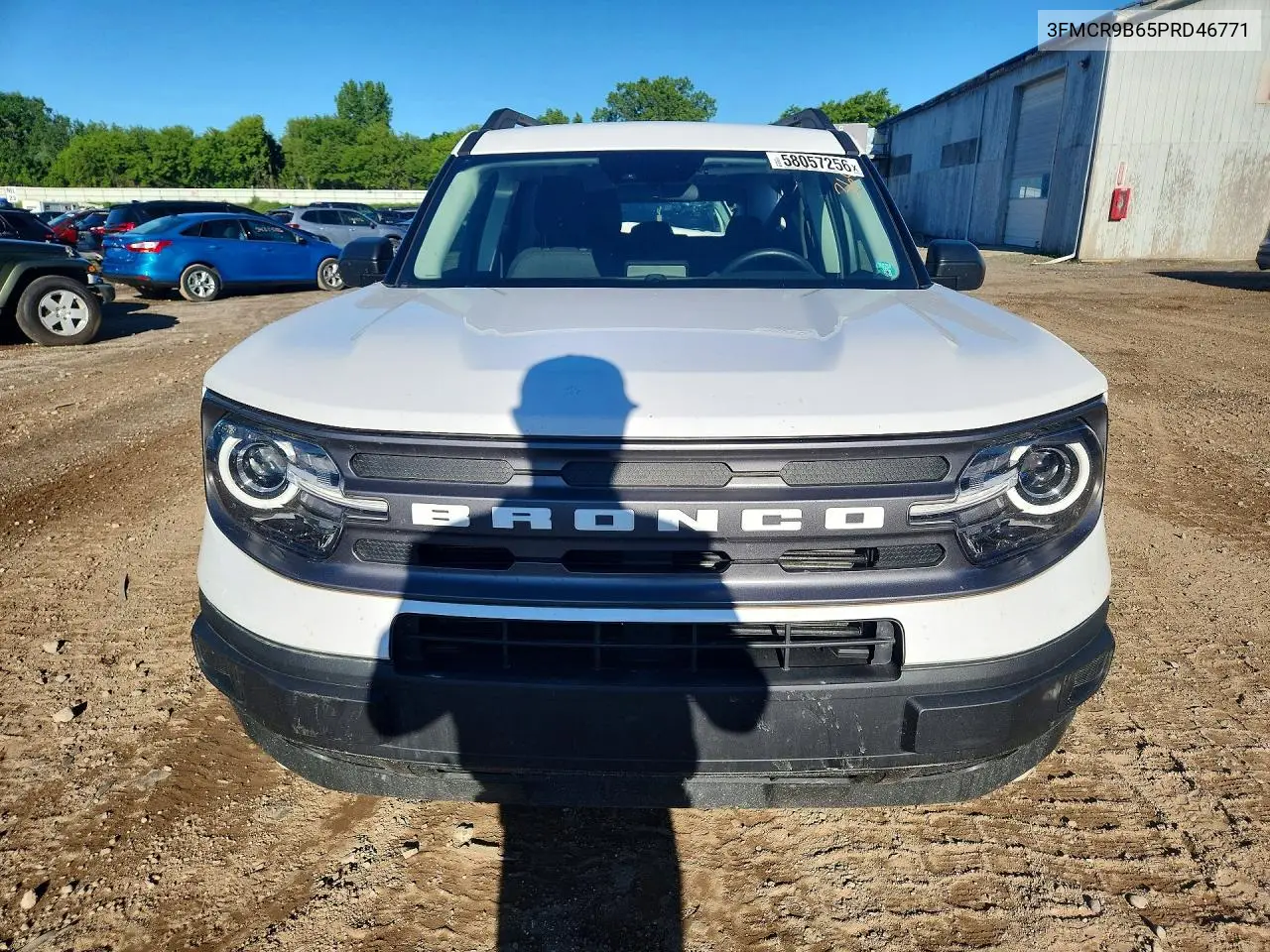 2023 Ford Bronco Sport Big Bend VIN: 3FMCR9B65PRD46771 Lot: 58057256