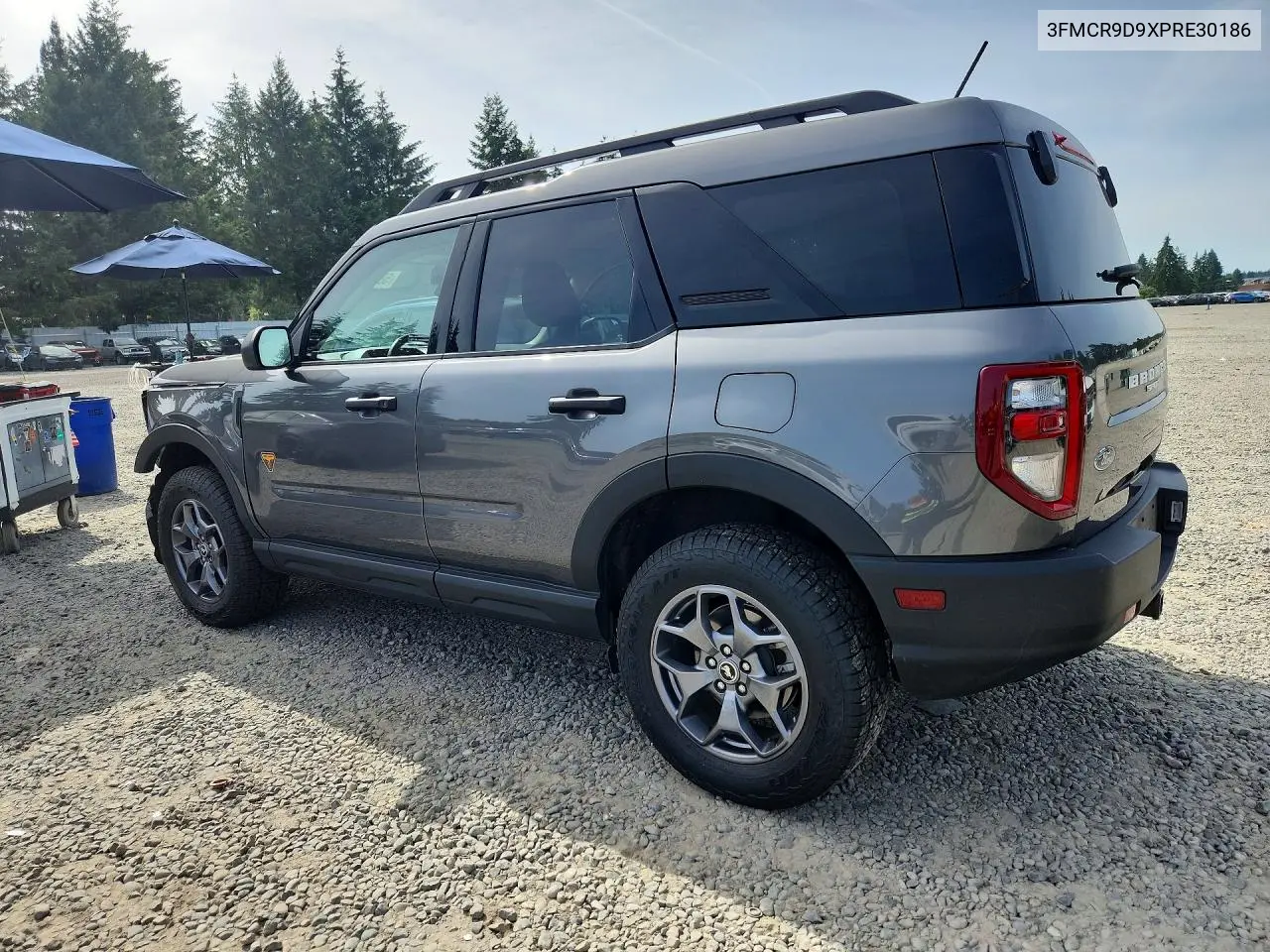 2023 Ford Bronco Sport Badlands VIN: 3FMCR9D9XPRE30186 Lot: 58121706