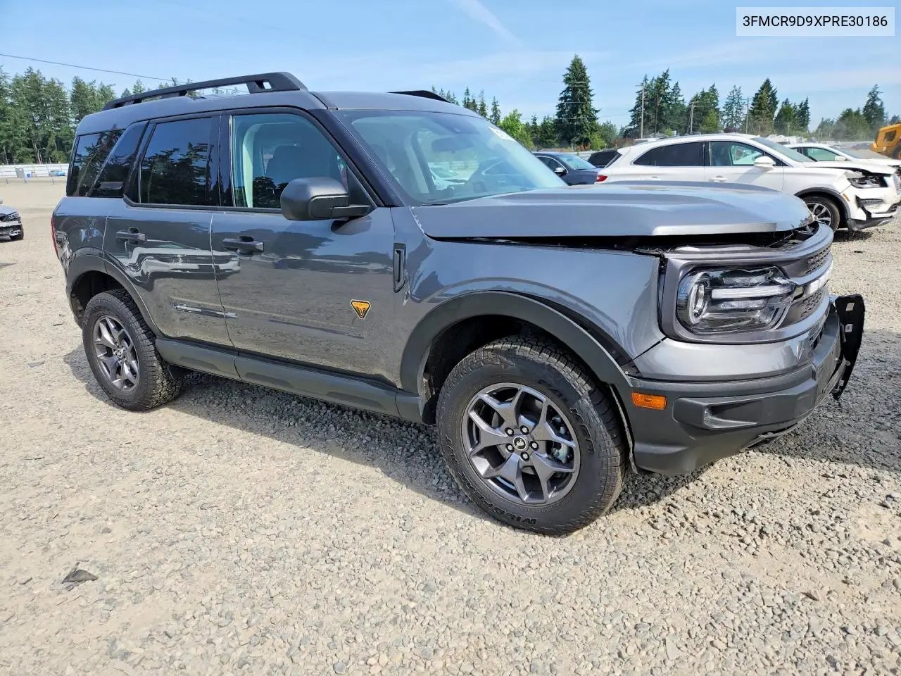 2023 Ford Bronco Sport Badlands VIN: 3FMCR9D9XPRE30186 Lot: 58121706