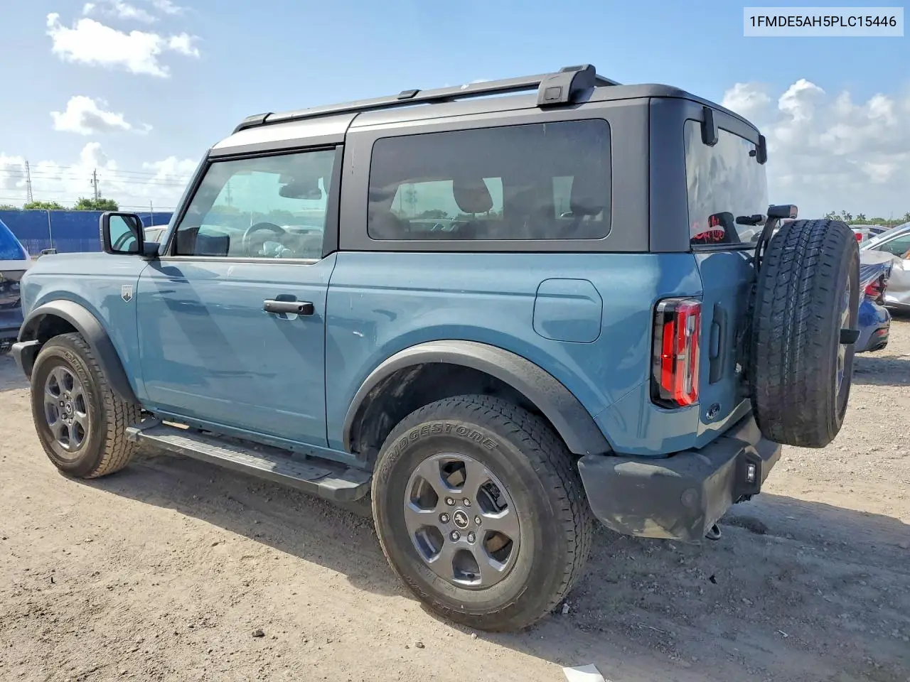 2023 Ford Bronco Base VIN: 1FMDE5AH5PLC15446 Lot: 58298226