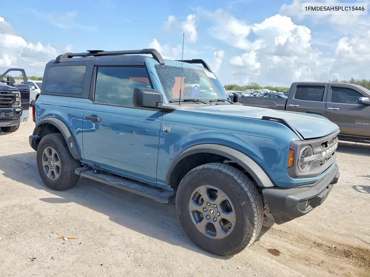2023 Ford Bronco Base VIN: 1FMDE5AH5PLC15446 Lot: 58298226