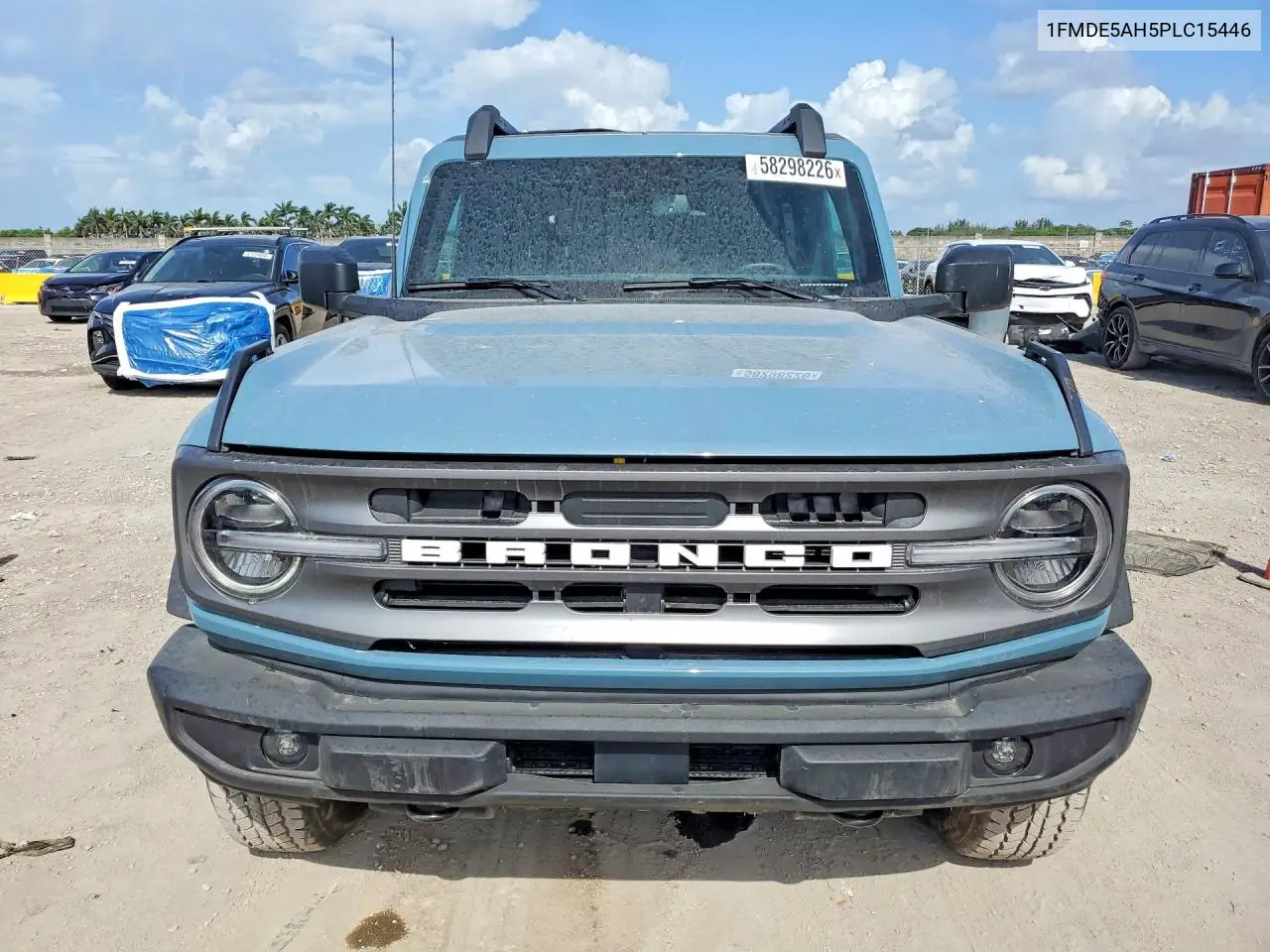 2023 Ford Bronco Base VIN: 1FMDE5AH5PLC15446 Lot: 58298226